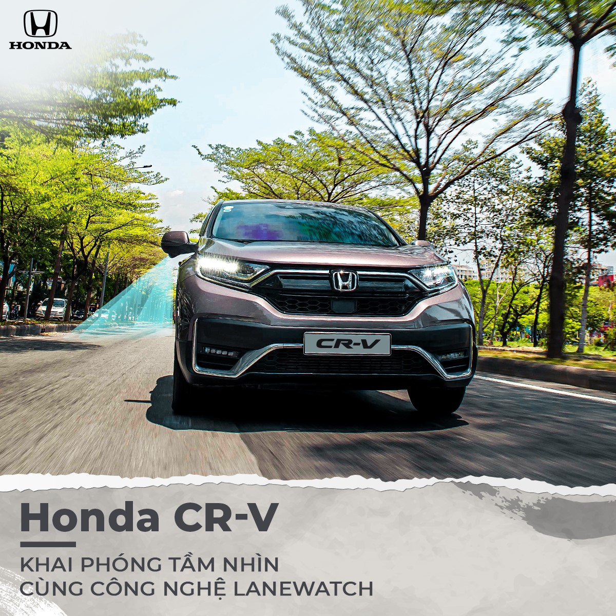Honda CR-V | Khai phóng tầm nhìn cùng công nghệ Lanewatch